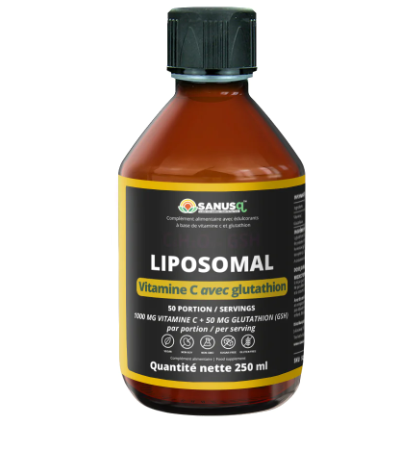 .Vitamine C Liposomale avec Glutathion  -   Sanus Q