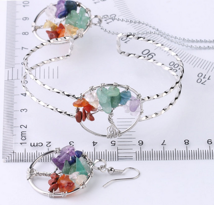 Arbre de Vie  -  Collier, Boucle d'oreille, Bracelet ou Parure