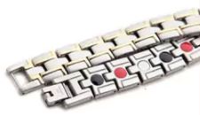 Bracelet magnétique pour soin de santé en acier inoxydable