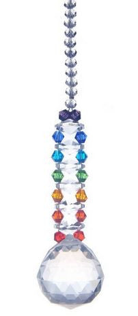 Boule de Cristal Feng Shui Chakra
