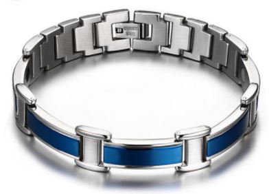 Bracelet magnétique bleu