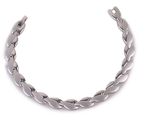 Bracelet magnétique motif Feuille