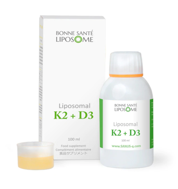 .Vitamines D3 + K2 Liposomal  Bonne Santé