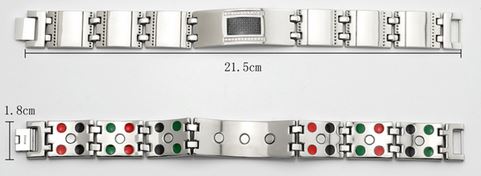Bracelet magnétique en Titane