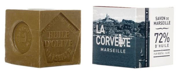 Véritable SAVON DE MARSEILLE  Huile d'Olive  300 gr -