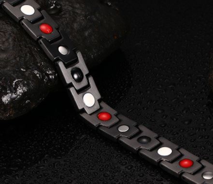 Bracelet magnétique Homme en acier