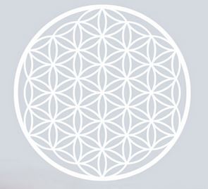 Mandala Fleur de Vie  -  Sticker mural