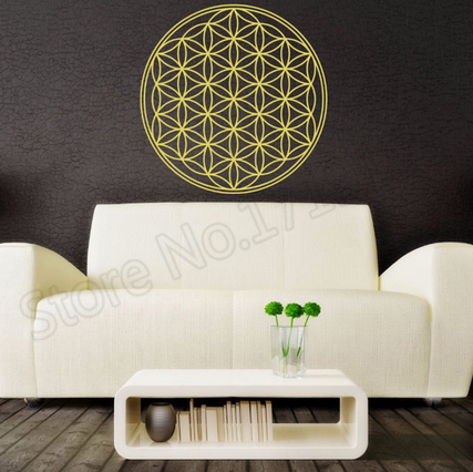 Mandala Fleur de Vie  -  Sticker mural