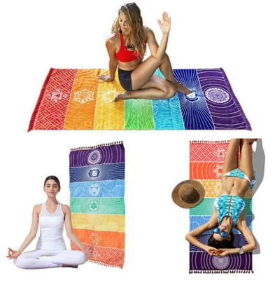 Tapis de Yoga - Chakra Mandala Boho
