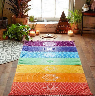 Tapis de Yoga - Chakra Mandala Boho