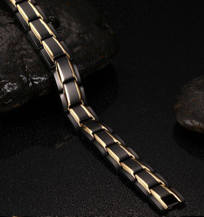 Bracelet magnétique Homme en acier